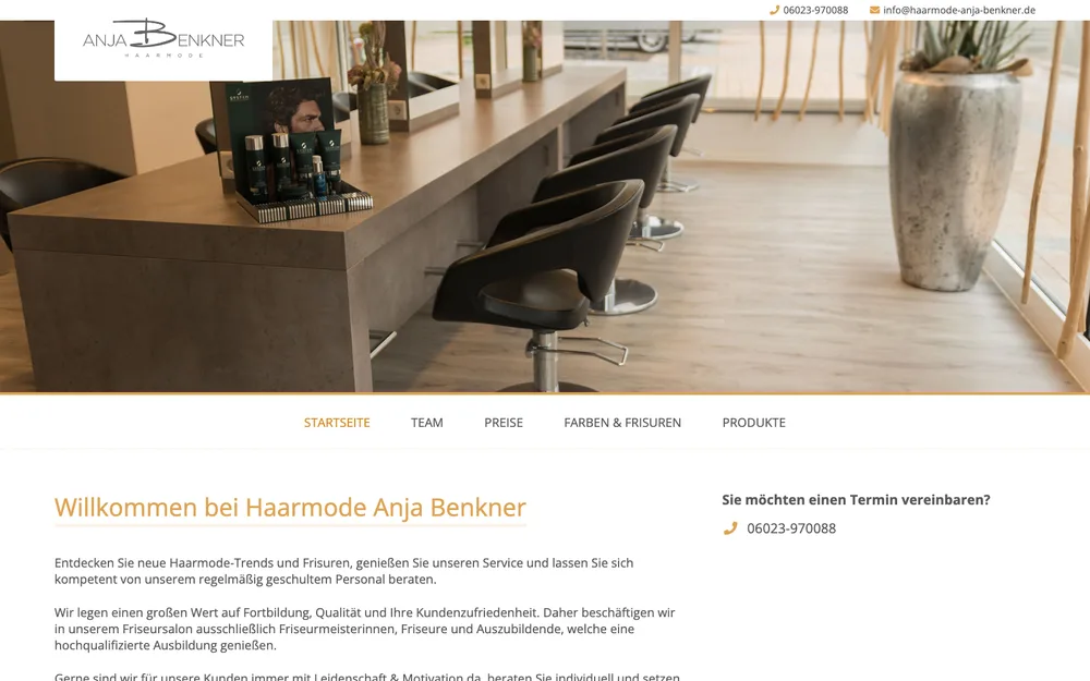 Haarmode Anja Benkner